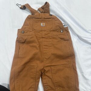 Carhartt Kids Tan Overalls